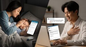 소아 응급정보 블로그 덕분에 침착하게 아이를 돌보는 부모와, 감사의 댓글을 읽으며 보람을 느끼는 창업가