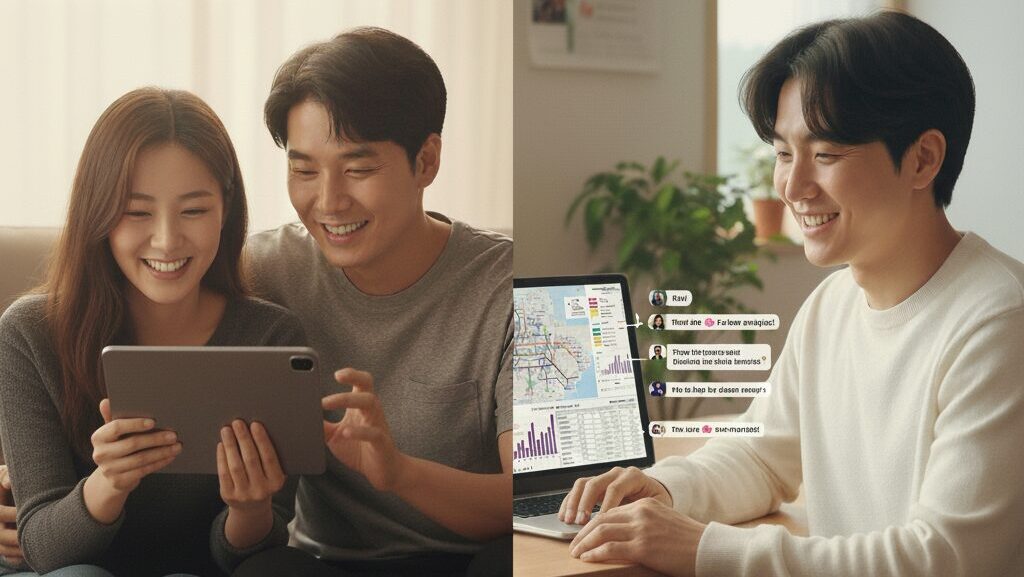 데이터 기반 부동산 분석 N잡 창업 아이디어를 통해, 신뢰할 수 있는 정보를 얻어 확신을 찾은 고객과 성공적인 콘텐츠로 보람을 느끼는 크리에이터.